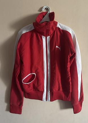 Олимпийка винтаж puma оригинал унисекс укороченная