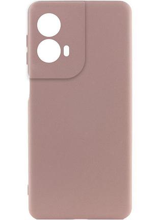 Чехол silicone cover ummi lakshmi full camera (aa) для motorola moto g85 розовый / pink sand