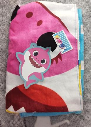 Полотенце акуленок baby shark