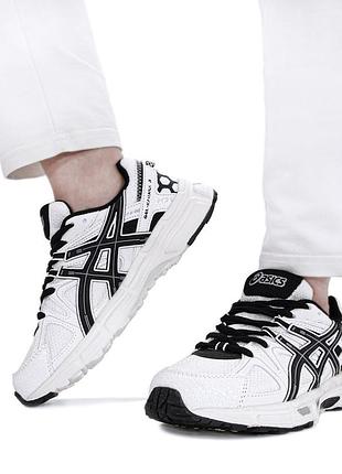 Кроссовки asics gel-kahana 8 white black арт 15516