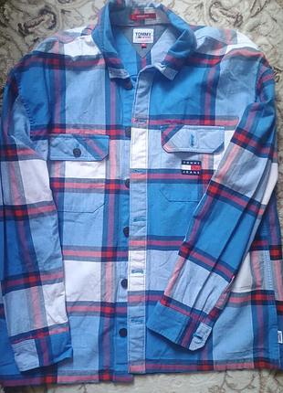 Сорочка куртка оверсайз tommy hilfiger