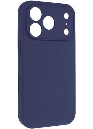 Чехол silk full camera protective (aa) no logo для apple iphone 17 pro max (6.9") синий / deep navy