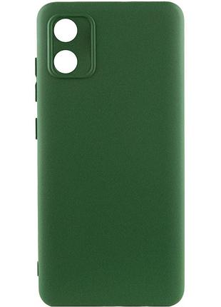 Чехол silicone cover ummi lakshmi full camera (aa) для motorola moto e13 зеленый / dark green