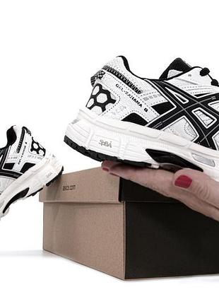 Кроссовки asics gel-kahana 8 white black арт 15516