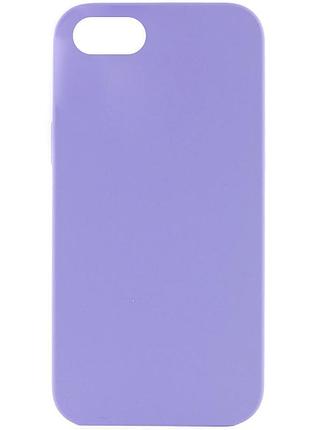 Чехол silk full protective (aa) no logo для apple iphone se (2020) / 7 / 8 (4.7") сиреневый / dasheen