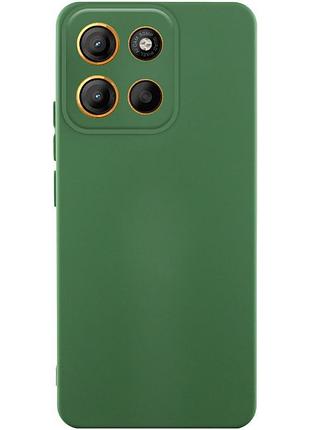 Чехол silicone cover ummi lakshmi full camera (aa) для motorola moto g15 4g зеленый / dark green