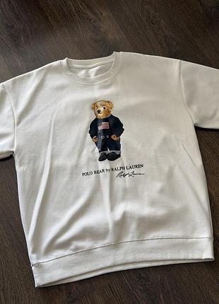 Кофта ralph lauren polo чоловіча, білий, розмір м