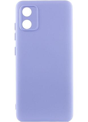 Чехол silicone cover ummi lakshmi full camera (aa) для motorola moto e13 сиреневый / dasheen