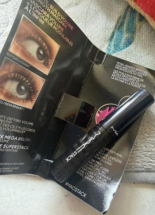 Mac stack mascara 3ml mini edition 2