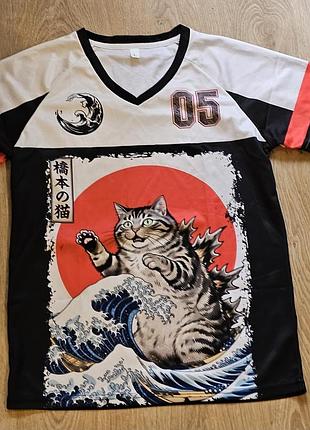 Футболка catzilla котилла