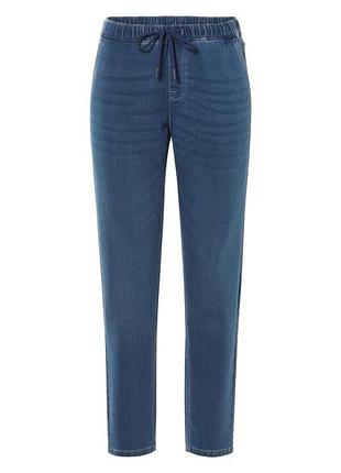 Джинсы skinny joggers для женщины esmara lycra® 464276 36(s) голубой