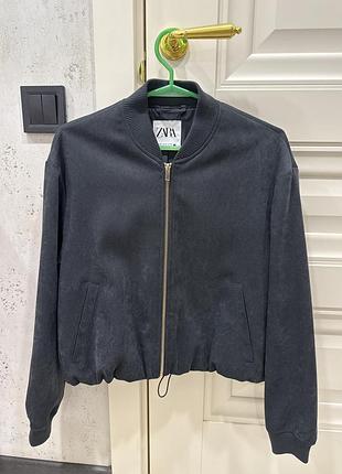 Бомбер zara