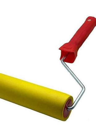 Валик притисний l=250мм 40мм press 8мм з ручкою professional tools тм woffmann