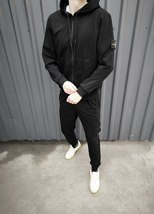 Мужской спортивный костюм stone island ч
