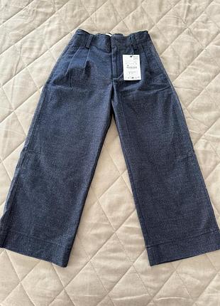 Брюки для дівчинки zara 7 років 122 см