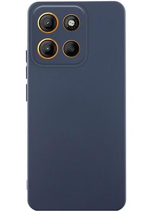 Чехол silicone cover ummi lakshmi full camera (aa) для motorola moto g15 4g синий / midnight blue