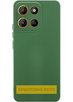 Чехол silicone cover ummi lakshmi full camera (aa) для motorola moto g86 5g зеленый / dark green