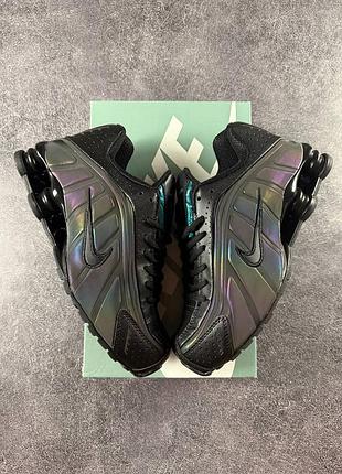 Nike shox r4 se black seaweed