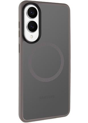Чехол ummi colorful with magnetic fit для samsung galaxy s25 edge серый / grey