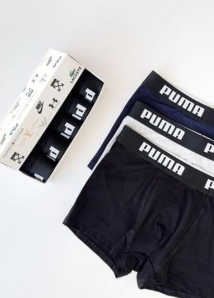 Мужские трусы / боксеры puma ( 5,4,3 шт/уп) мужские трусы пума