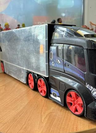 Великий іграшковий трейлер-перевізник (автовоз-кейс) від бренду dickie toys