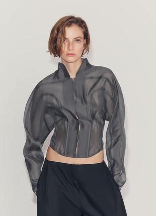 Корсетная рубашка zw collection