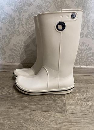 Чоботи сапоги crocs w7