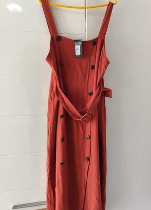 Сарафан, платье, платье primark натуральный вискоза.