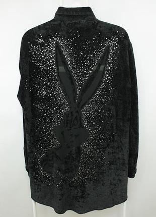 Редкая винтажная рубашка jean-charles de castelbajac disney velour shirt women's