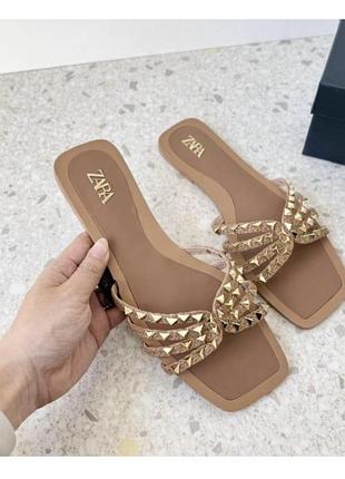 Zara, нові, босоніжки, шльопки,