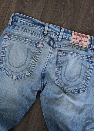 Джинси true religion logan y2k / grunge vintage, 33x33( l) made in usa