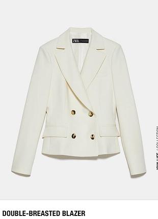 Укорочений блейзер zara