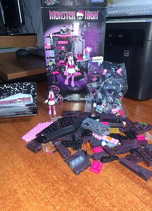 Конструктор mega bloks monster high «вампірська кімната драконури»