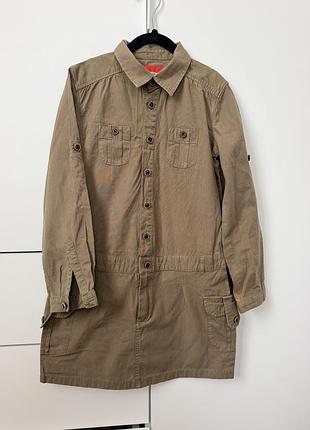 Сукня-сорочка massimo dutti, розмір 7-8 років (122-134 см)