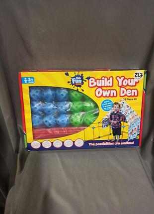 Дитячий конструктор намет «build your own den» (халабуда)