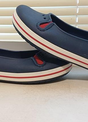 Балетки туфлі крокси crocs crocband flat р38 ст24см ориг