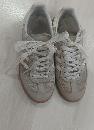 Кроссовки женские adidas spezial. handball grey lace 37 размер
