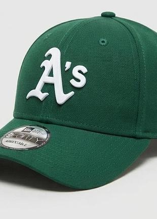 Бейсболка оригинальная new era 9forty oakland athletics a's (зеленая) / кепка мужская унисекс, one size
