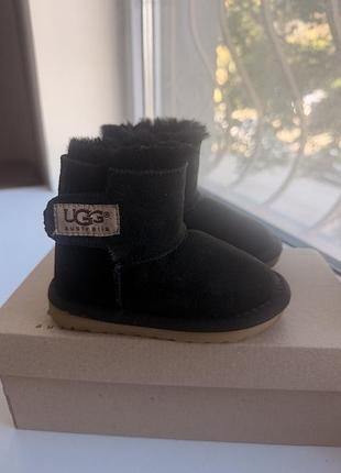 Угги / ugg / уггі дитячі 25 розмір (15 см) на овчині