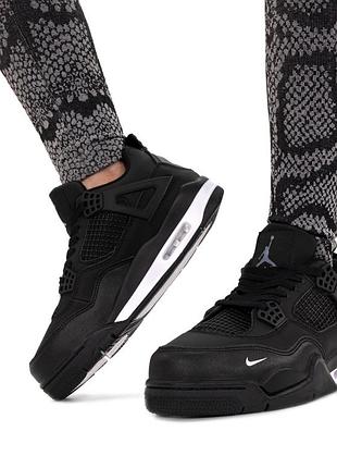 Кроссовки nike air jordan 4 nigel «brick by brick’ black арт 15577