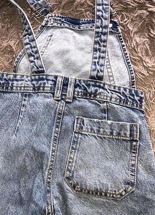 Комбінезон джинсовий zara 2