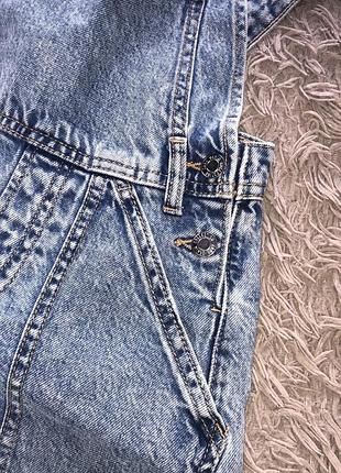Комбінезон джинсовий zara 4