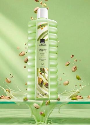 Avon senses піна для ванни «фісташкова спокуса» 1000мл