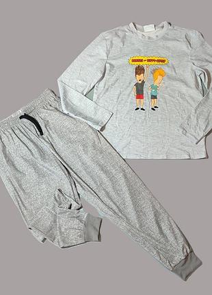 Теплая пижама домашний костюм xs primark
