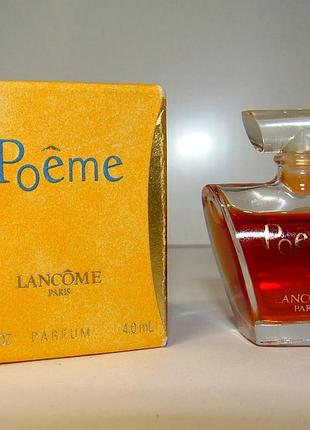 Духи poeme lancome, parfum. оригінал. вінтаж