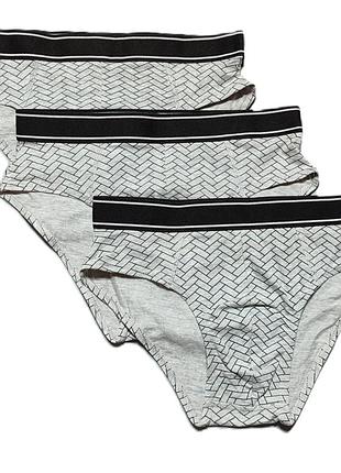 Мужские трусы брифы primark 3 шт. s