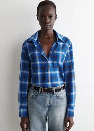Рубашка женская cosstared flannel shirt / 38