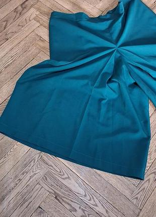 Брюки кюлоты женские,батал,5xl,цвет морская волна,новые.