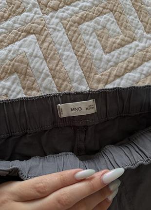 Сірі брюки mango 152 см 3