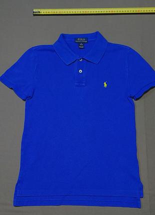 Плечі 36 см polo ralph lauren size м( 10-12)    синє поло custom fit 
100% cotton